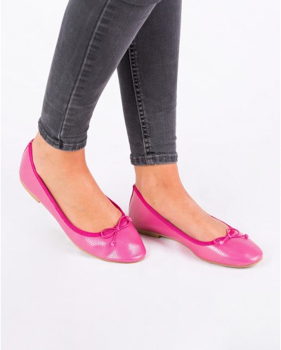 Ballerine Amandine Fuschia