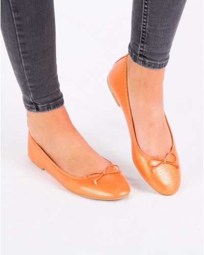 Ballerine Amandine Orange