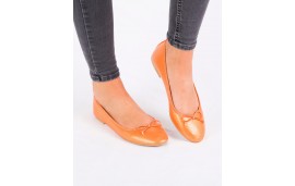 Ballerine Micheline Camel Et Doré