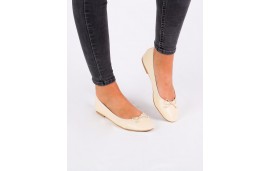 Ballerine Micheline Camel Et Doré