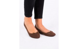 Ballerine Micheline Camel Et Doré