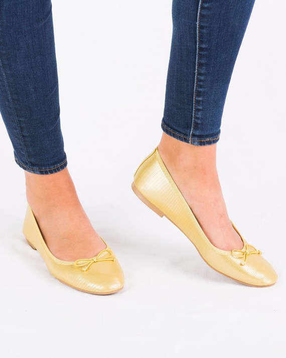 Ballerine Amandine Jaune