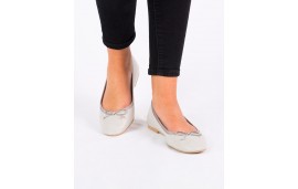 Ballerine Micheline Camel Et Doré