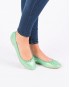 Ballerine Amandine Vert