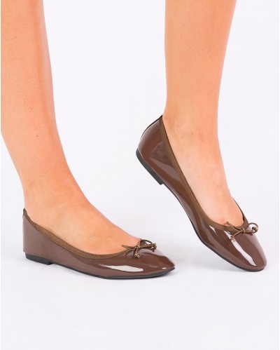 Ballerine Evelyne Chocolat