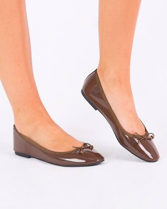 Ballerine Evelyne Chocolat