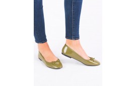Ballerine Micheline Camel Et Doré
