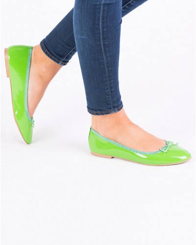 Ballerine Evelyne Vert